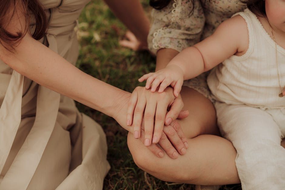 Family spending quality time together on a cozy outdoor porch, warm afternoon light.